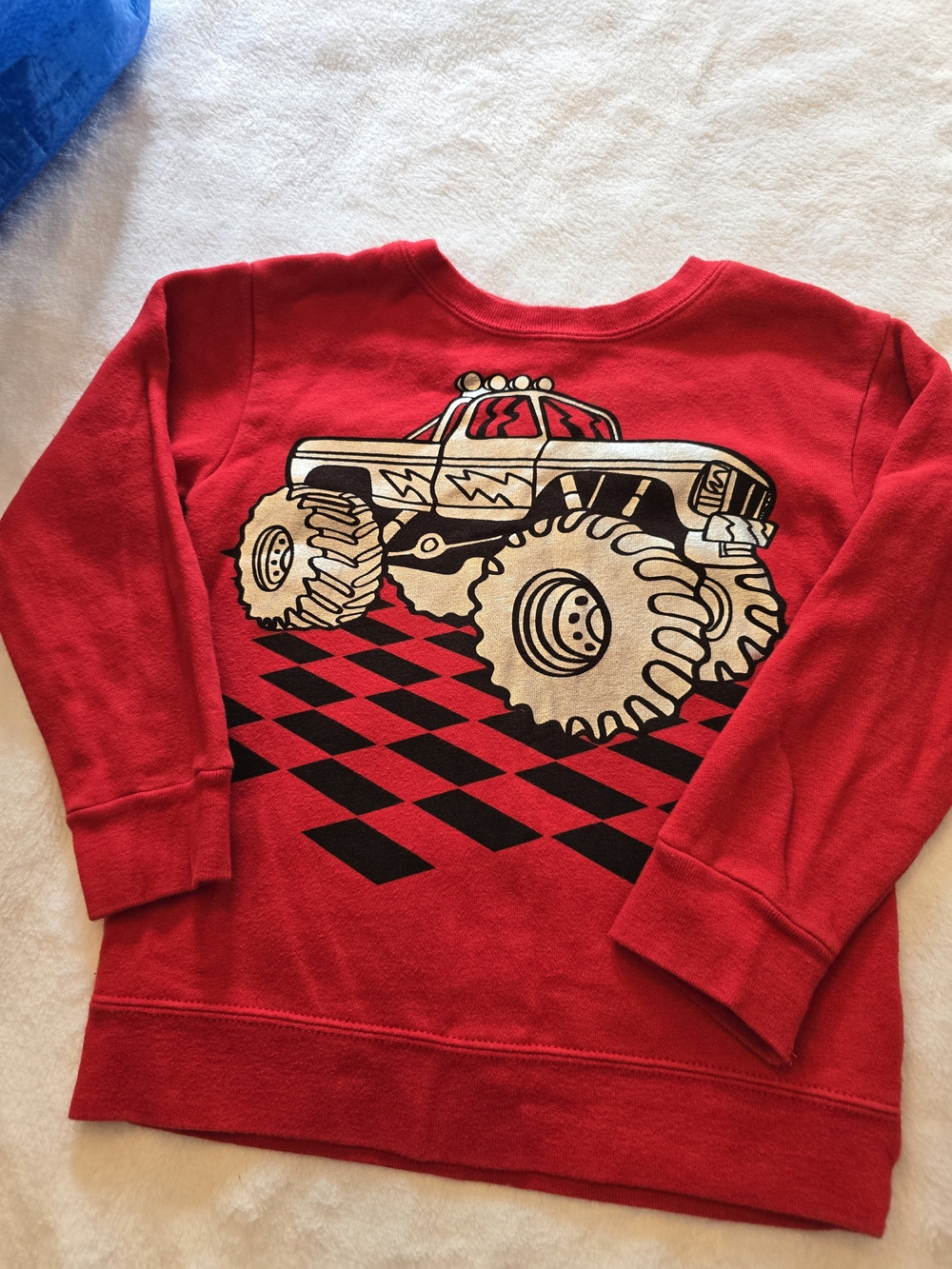 garanimals Kids Graphic Sweatshirt Red & Black Size 4T Like New
